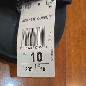 adidas Adilette Comfort Black Sandals